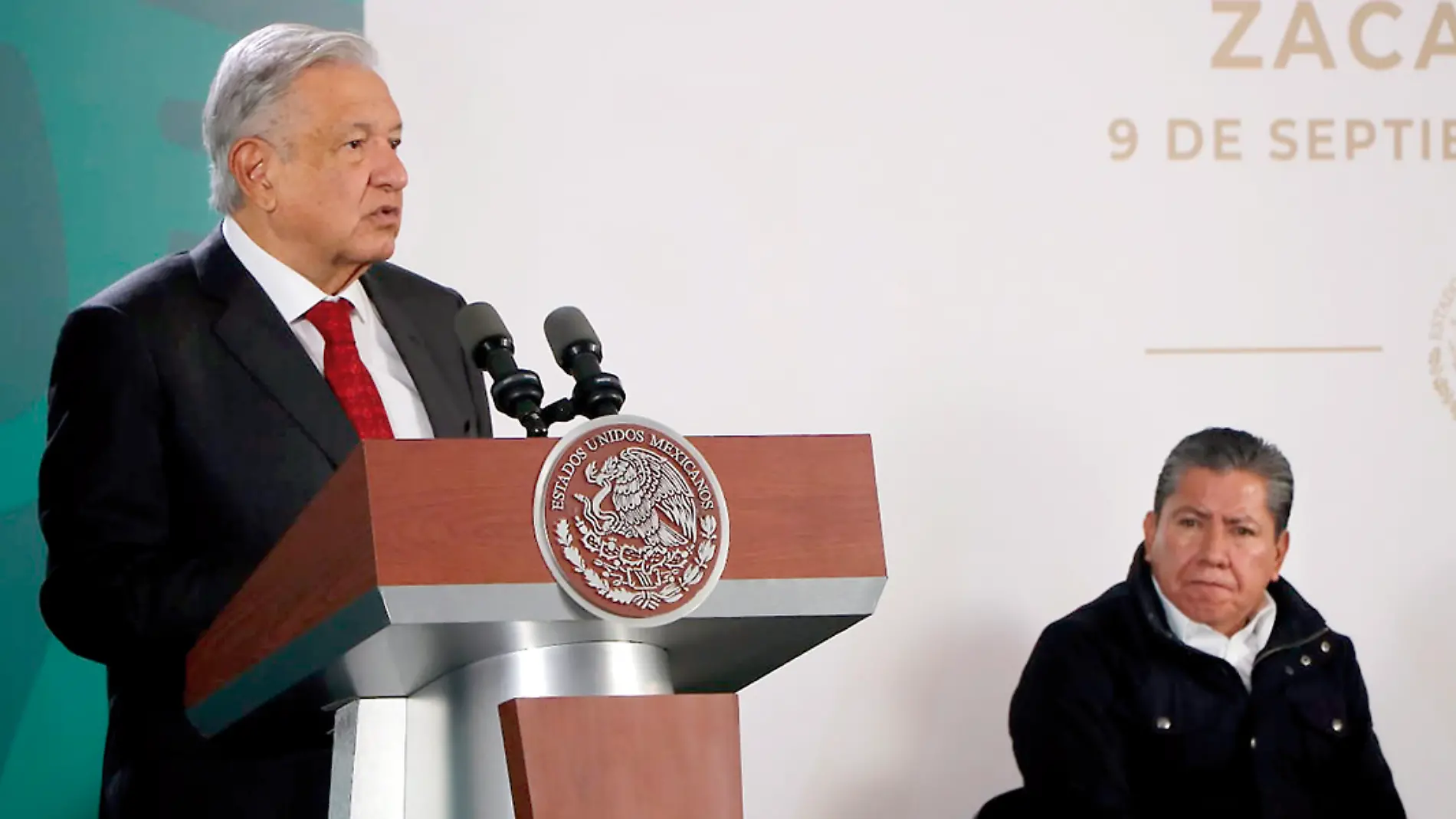 Conferencia de prensa del presidente Andrés Manuel López Obrador en Zacatecas